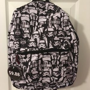 Star Wars backpack brand new with tags never used